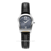AIGNER MOLISE LADY AGW.282001.C Black Dial Black Leather Strap Swiss Made